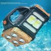 Multifunctional Solar LED+COB Light With Handle