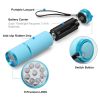 Glow-in-the-Dark Rubber-Coated Mini LED Flashlight