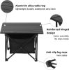 Ultralight Aluminum Camping Table – Compact Folding Outdoor Table (Reinforced Frame)