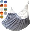 Brazilian Double Hammock – Extra Large 2-Person Cotton Hammock (500 lb Capacity)