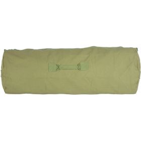 GI Style 30 x 50 Zippered Duffle Bag (Option: OLIVE DRAB)